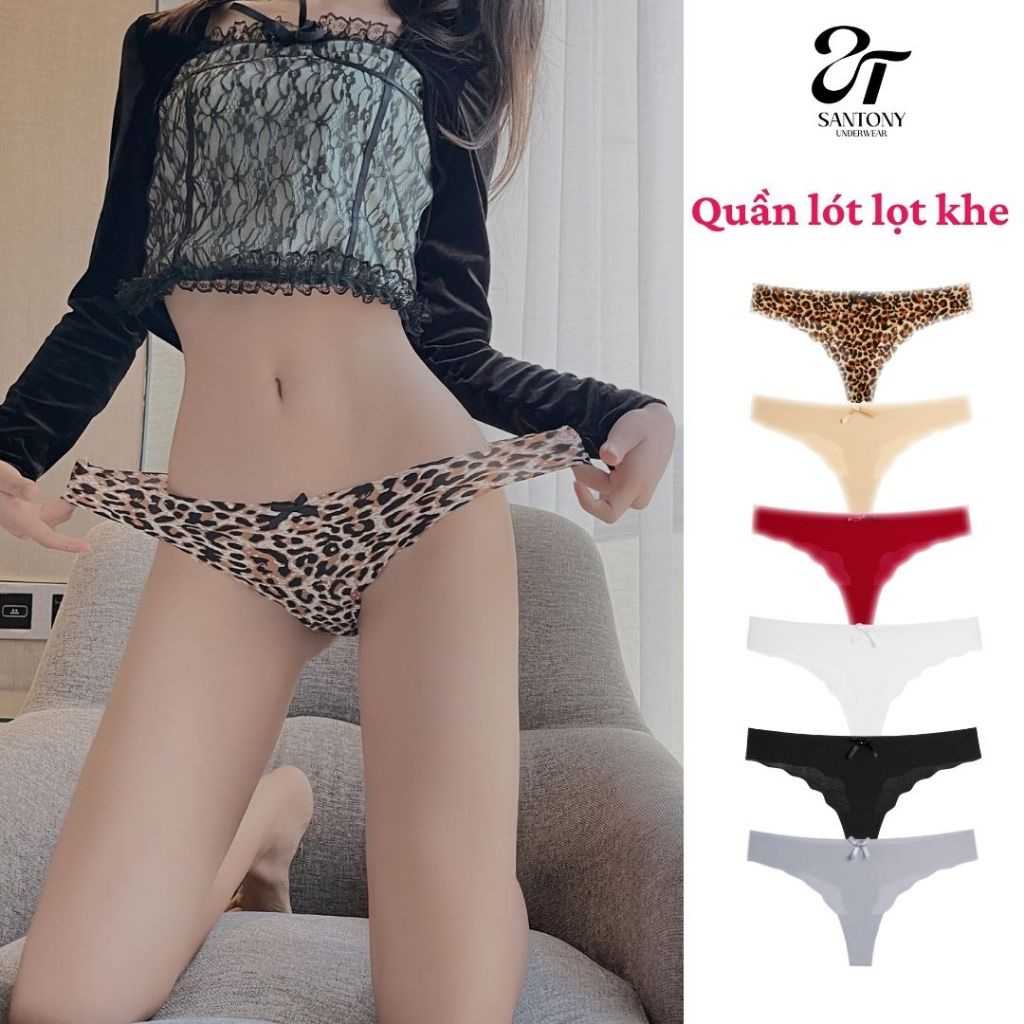 Quần Lót Lọt Khe Đi Biển Tàng Hình Santony 0331 - Su Lạnh V-Shape PIER N°5