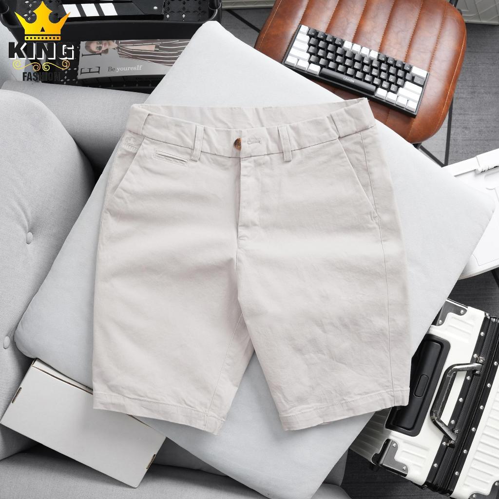 [Sidetab] Quần Short Nam Kaki KINGFASHION Sang Trọng, Co Giãn, Thoải Mái