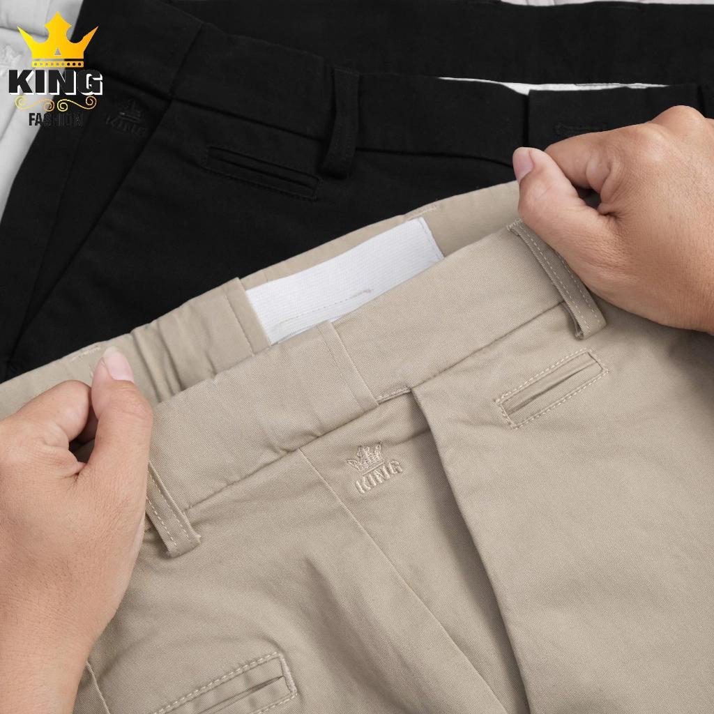 [Sidetab] Quần Short Nam Kaki KINGFASHION Sang Trọng, Co Giãn, Thoải Mái