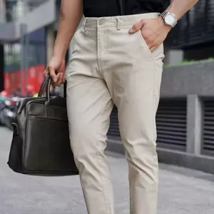 Quần Dài Kaki Nam Cao Cấp KINGFASHION Lưng Thun Ẩn Điều Chỉnh Độ Rộng Form Slim Basic KK-QDST