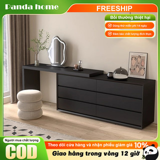 Bàn trang điểm bàn phần Xoay 180° 6 ngăn kéo chống trầy xước và chống mài mòn Dung tích lưu trữ lớn