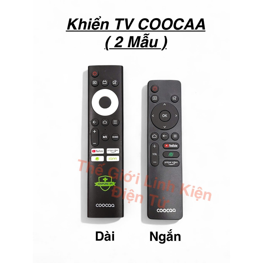 Điều khiển remote tivi CooCaa | Shopee Việt Nam