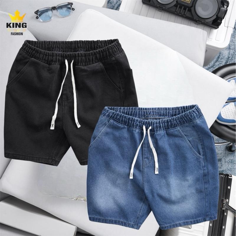 [New COMBO] Quần Short Jean Cotton Nam KINGFASHION Túi Đứng Mền Mại, Thoải Mái, Trẻ Trung