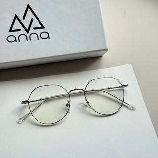 Gọng kính mắt thời trang nữ ANNA cho người cận dáng tròn gọng kim loại 72810
