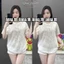ÁO PHÔNG REN HOA FORM RỘNG <70kg ( ÁO REN HOA _ TRƠN FORM RỘNG ) tốp nữ