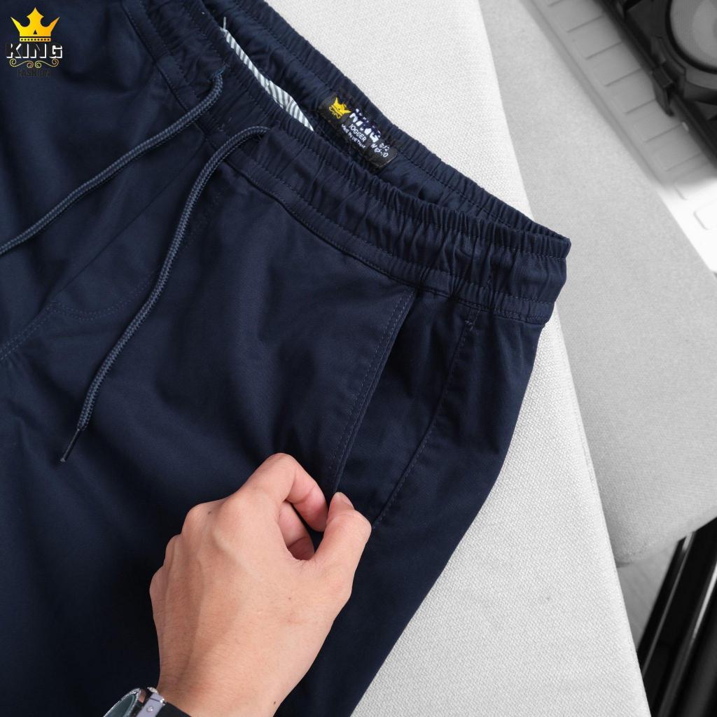Quần Dài Jogger Nam KINGFASHION Chất Vải Kaki Cao Cấp Lưng Thun Bo Gấu Kiểu Dáng Trẻ Trung Năng Động