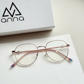 Gọng kính mắt thời trang nữ ANNA cho người cận dáng tròn gọng kim loại 62063