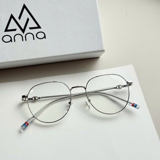 Gọng kính mắt thời trang nữ ANNA cho người cận dáng tròn gọng kim loại 62063