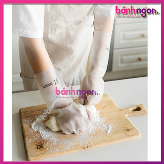 Găng Tay Cao Su Dài Siêu Dai , Găng tay Giặt Quần Áo Vệ Sinh Nhà Bếp Siêu Bền
