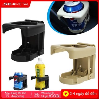 Phụ Kiện Đựng Chai Nước. Khay, Giá Để Chai Nước Uống Trên Ô Tô Giá Để Cốc Nước Trên Xe Ô Tô SEAMETAL