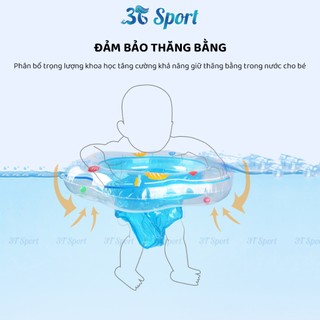 Phao bơi trẻ em Intime có ghế ngồi PVC mềm chống lật cho bé 6-36 tháng tuổi YT-313