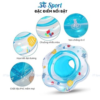 Phao bơi trẻ em Intime có ghế ngồi PVC mềm chống lật cho bé 6-36 tháng tuổi YT-313