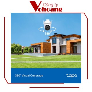 Camera TP-Link Tapo C520WS 2K QHD 360 Ngoài Trời - AI Thông Minh Phát Hiện Chuyển Động, Hỗ Trợ Smart Home