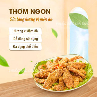Bột rang muối 100g, bột gia vị gà rang muối, ếch, tôm, bề bề, chuẩn vị - Lãn Ông