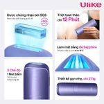 [LIVE] Máy triệt lông Ulike Air 3 công nghệ làm mát Ice Cooling IPL Sapphire  - Hàng Chính Hãng - Bảo hành 24 tháng — ảnh 3