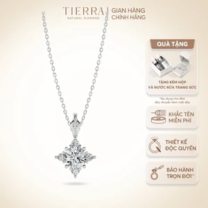 Mặt Dây Chuyền Tierra MDA2135 Vàng 14K 18K tấm CZ Phong Cách Cá Tính