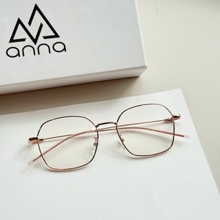 Gọng kính mắt thời trang nữ ANNA cho người cận dáng vuông gọng kim loại 2328