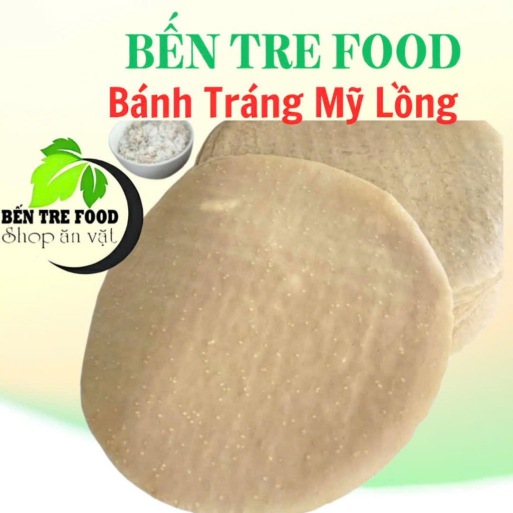 (ĐẶC SẢN BẾN TRE) BÁNH TRÁNG DỪA MỸ LỒNG MÈ TRẮNG ( TÚI 10 BÁNH CHƯA NƯỚNG)- ĐẶC SẢN BẾN TRE SHOP