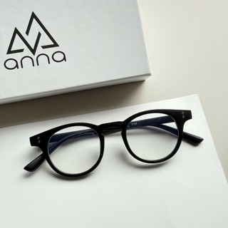 Gọng kính mắt thời trang nữ nhỏ ANNA dáng tròn cá tính chất liệu nhựa dẻo 2129