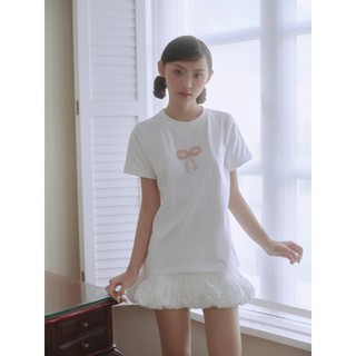 Áo thun OLV thêu basic Cotton Short Sleeve T Shirt và Cotton Horse Embro Tshirt nhiều hình trẻ trung