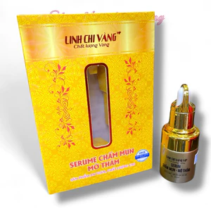Serum Linh Chi Vàng Chấm Mụn Mờ Thâm Cao cấp 25ml Chính hãng