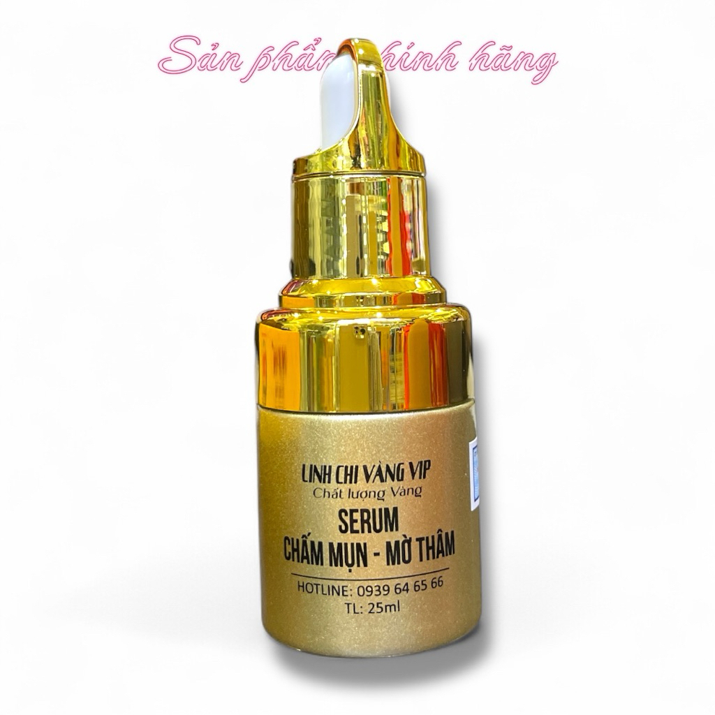 Serum Linh Chi Vàng Chấm Mụn Mờ Thâm Cao cấp 25ml Chính hãng