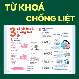 Sách P.H.A.O Địa lí Ôn luyện thi tốt nghiệp THPT, ĐGNL