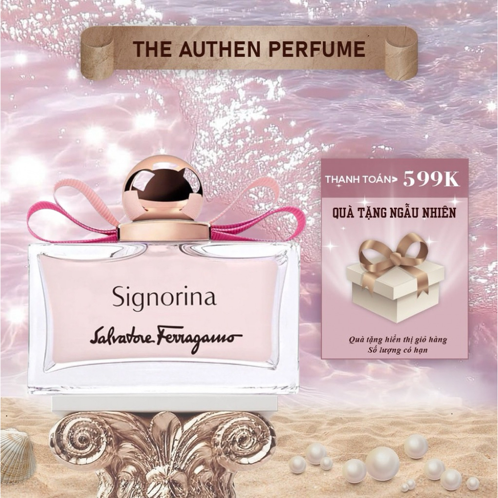 Nước Hoa Nữ Signorina Hồng [10ml] - The Authen Perfume