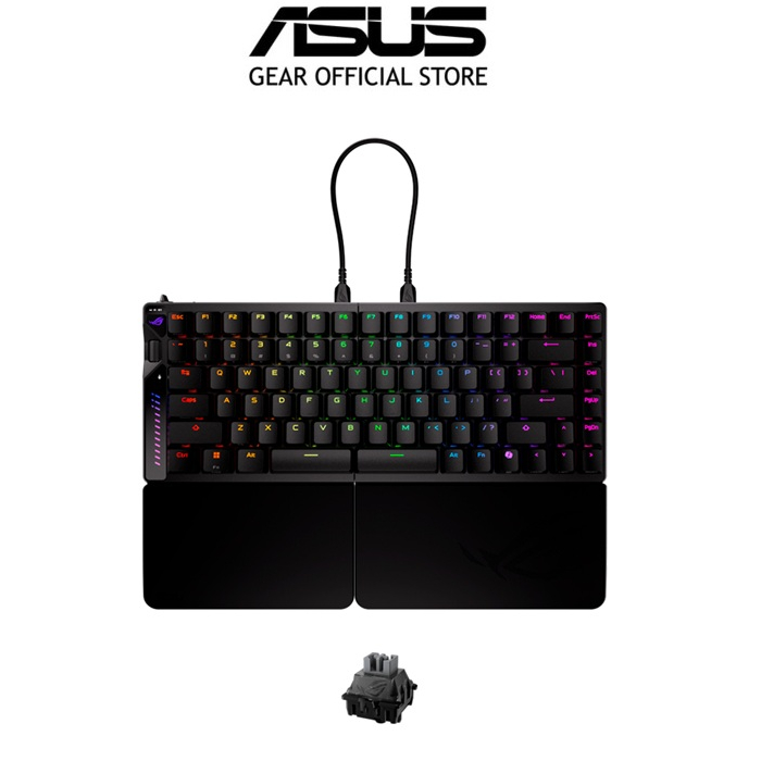 Bàn phím gaming Asus  ROG Falcata, Công nghệ không dây ROG SpeedNova 8K, Switch từ ROG HFX V2