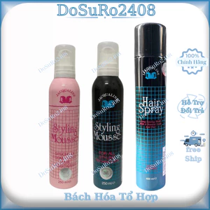 Keo xịt tóc Jacqualine hair spray 400ml (cứng)