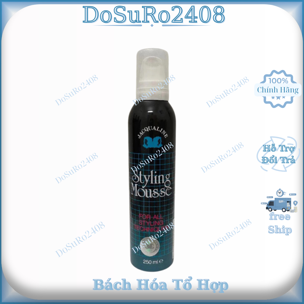 Keo xịt tóc Jacqualine hair spray 400ml (cứng)