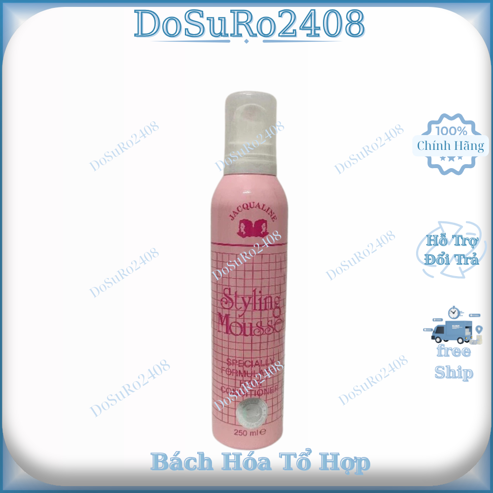 Keo xịt tóc Jacqualine hair spray 400ml (cứng)