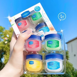 Set 4 Hũ mặt nạ môi HANBOLI 7g - [Chính Hãng] dưỡng ẩm chống nếp nhăn giúp môi mềm mịn căng bóng
