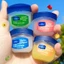 Set 4 Hũ mặt nạ môi HANBOLI 7gram [Chính Hãng] dưỡng ẩm chống nếp nhăn giúp môi mềm mịn căng bóng