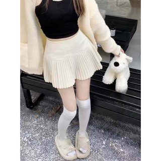 Chân Váy Dập Ly Basic Full Màu QC