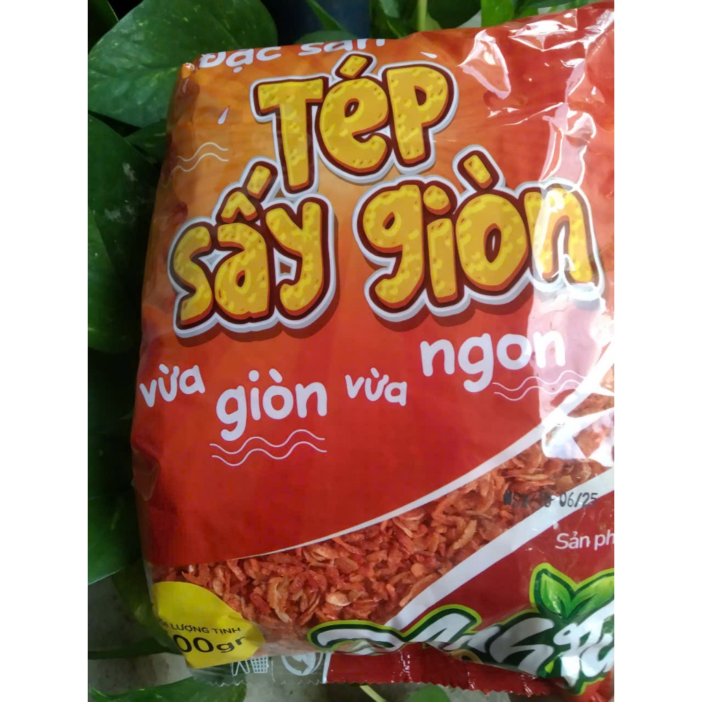 500G tép sấy loại giòn rụm ngon.