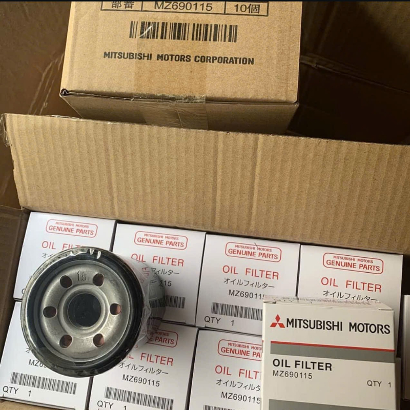 Lọc nhớt, lọc dầu động cơ xe Xpander, Outlander, Attrage, Mirage, Xforce, Triton, Grandis, Jolie, Zinger (Mã: MZ690115)