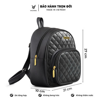 Balo nữ thời trang cao cấp VACHINO - BG006. Bảo hành 1 đổi 1 trong 12 tháng, đổi trả miễn phí trong 7 ngày.