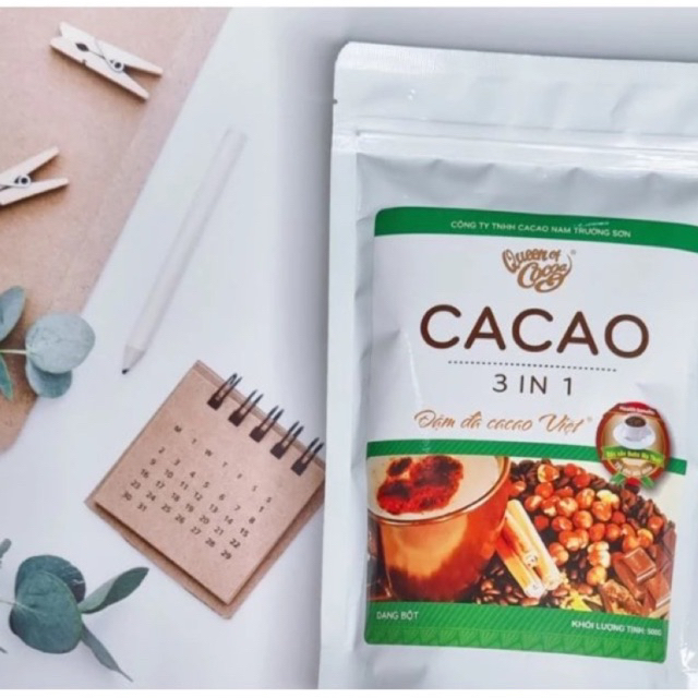 Bột Cacao 3 trong 1 Đắk Lắk đậm vị Nam Trường Sơn (500g)