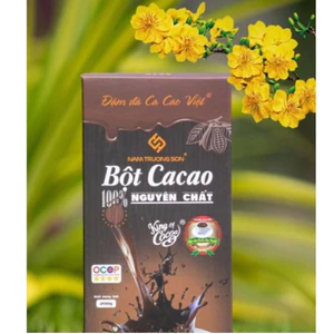 Bột Cacao organic nguyên chất 200g Nam Trường Sơn Đậm vị Đắk Lắk