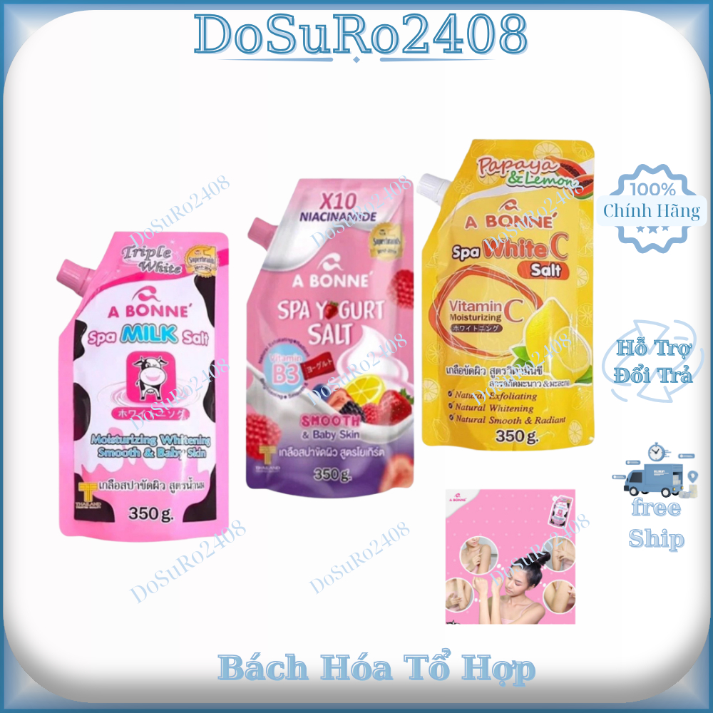 Muối Tắm Sữa Bò Tẩy Tế Bào Chết - A Bonne Spa Milk Salt 350g