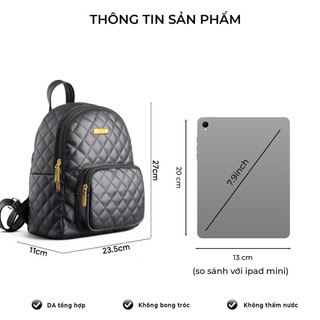 Balo da nữ dáng con sò VACHINO - BG019. Bảo hành và đổi trả miễn phí.