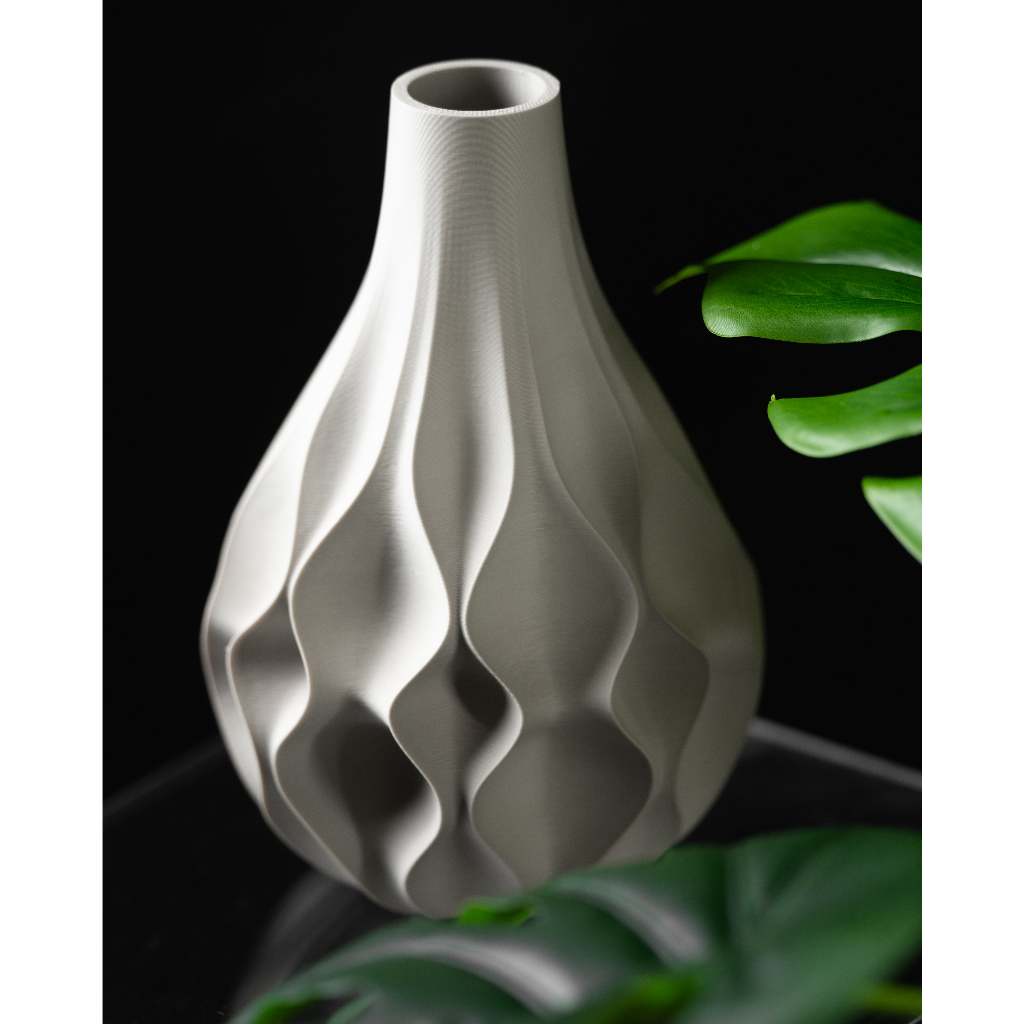 Lọ hoa trang trí, tặng kèm nametag (quà tặng) - Mẫu Abyssal - ArtPrint3D