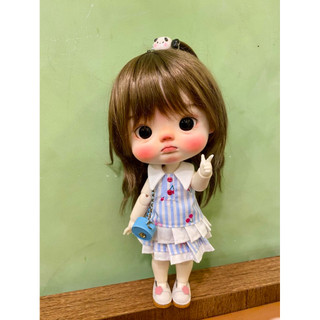 Set áo sơ mi kèm váy xếp ly cherry size dian mập,cừu nhỏ,rourou,6nhỏ(size khác vui lòng ib shop)