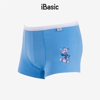 Quần lót bé trai iBasic cotton USA kháng khuẩn dạng đùi hoạ tiết PANB027C