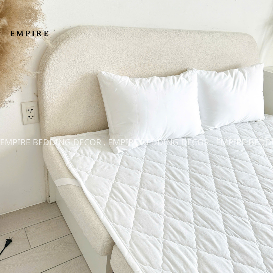 Tấm lót nệm chống thấm cao cấp EMPIRE cao cấp ga tấm lót bảo vệ nệm chống thấm nước cho bé cao cấp