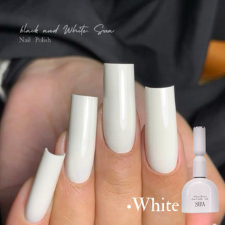 Sơn gel trắng đen cao cấp SUA 15ml chính hãng - chất sơn đặc mướt lên màu chuẩn đẹp