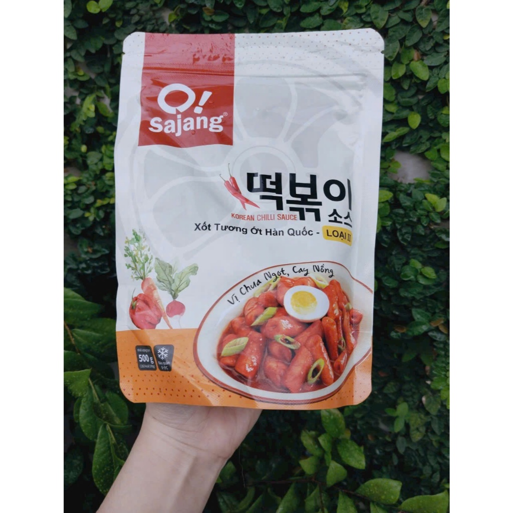 1Kg Xốt Tương Hàn Quốc S2_ Vị chua ngọt Cay Nồng