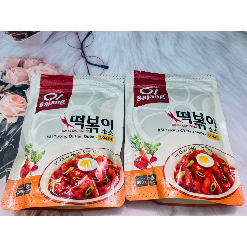 Gói 500g sốt loại 2 Sanadle Vị chua ngọt cay nồng
