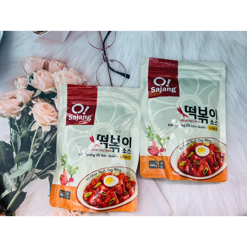 1Kg Xốt Tương Hàn Quốc S2_ Vị chua ngọt Cay Nồng
